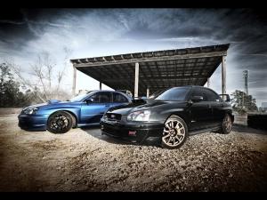 Subaru Impreza WRX STi Photography by Webb Bland 2006 года